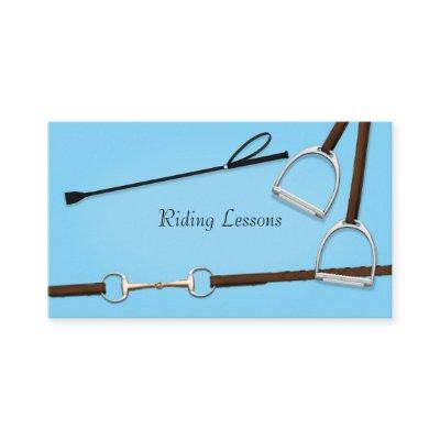 Riding Crop & Horse Tack Blue Equestrian