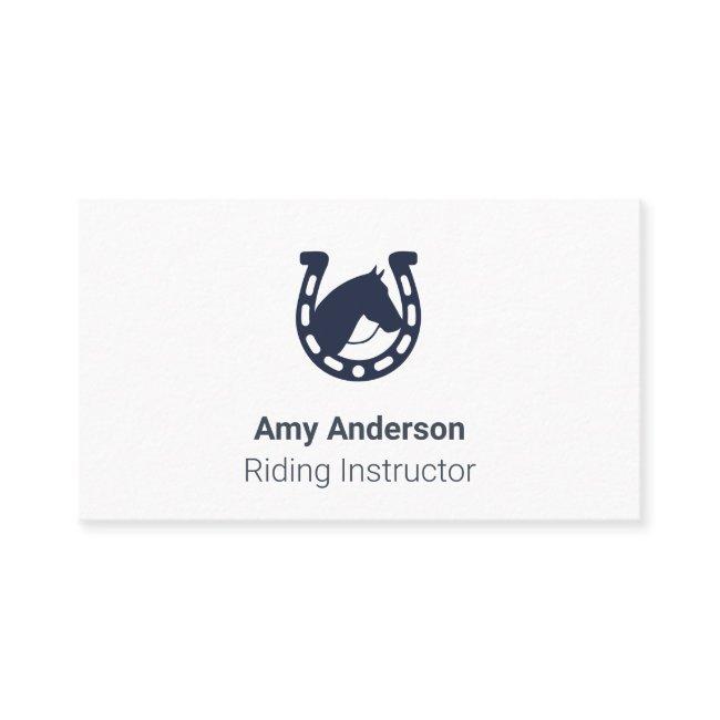 Riding Instructor Navy Blue