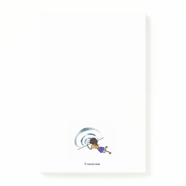 Ripple effect Post-it note