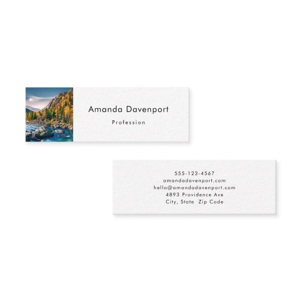 River and Mountains Scenic Photo Mini