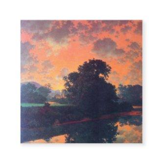 River At Scutney By Maxfield Parrish Square
