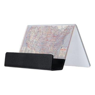Road map United States Desk  Holder