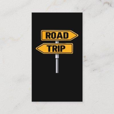 Road Trip Vacation Traveler Sign
