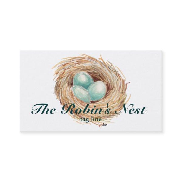 Robin Nest with Eggs Custom