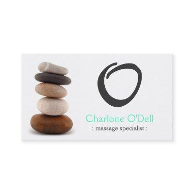 rock balancing monogram