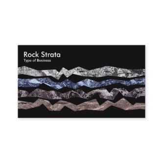 Rock Strata - Black