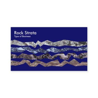 Rock Strata - Deep Navy