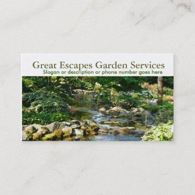 Rockery Water Gardening Landscaper Business