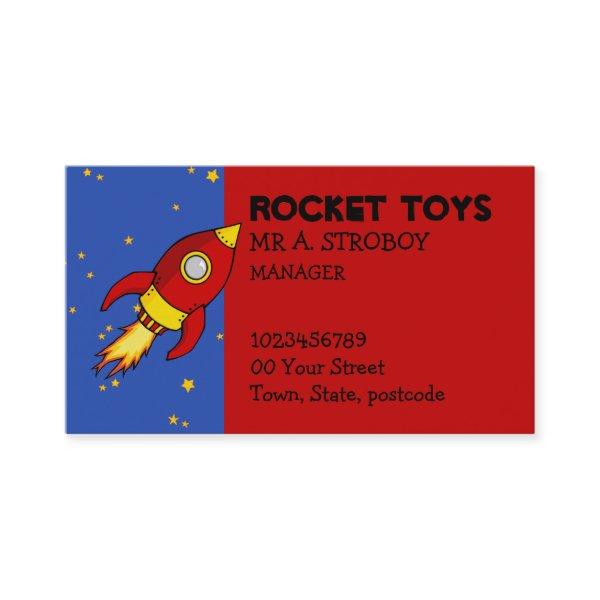 Rocket red yellow