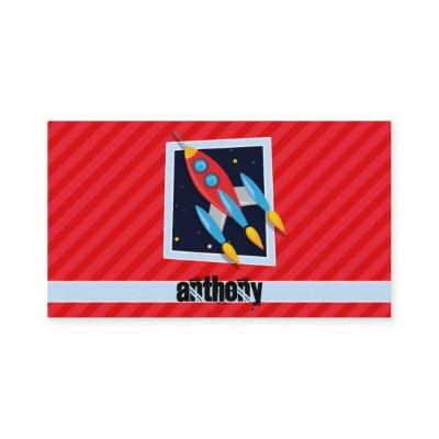Rocket; Scarlet Red Stripes