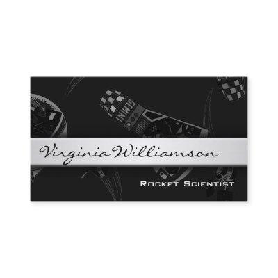 Rocket Scientist Modern Black