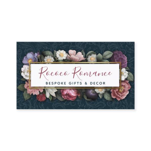 Rococo Damask & Elegant Floral Vintage Feminine