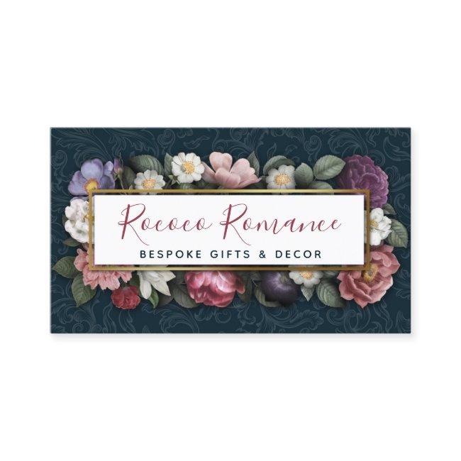 Rococo Damask & Elegant Floral Vintage Feminine