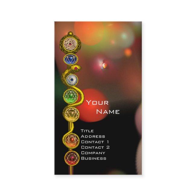 ROD OF ASCLEPIUS,7 CHAKRAS,YOGA ,SPIRITUAL ENERGY