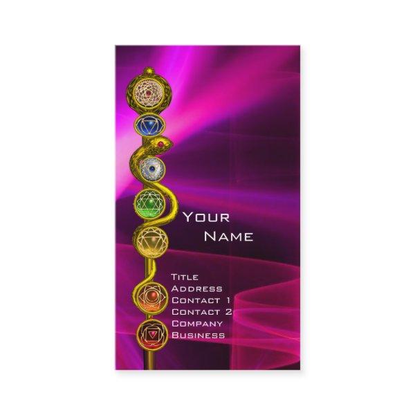 ROD OF ASCLEPIUS,7 CHAKRAS,YOGA ,SPIRITUAL ENERGY