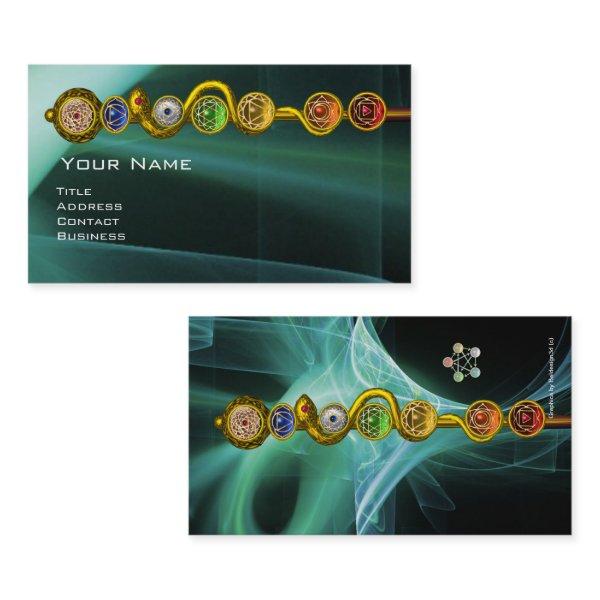 ROD OF ASCLEPIUS,7 CHAKRAS,YOGA ,SPIRITUAL ENERGY