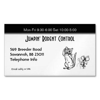 Rodent and Pest Control Business Magnetic
