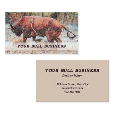 Rodeo Cowboy Bull Riding