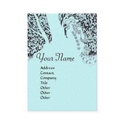 ROMANCE  MONOGRAM , black and blue