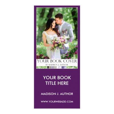 Romance Writer Book Cover | Author Photo Back Rack Card