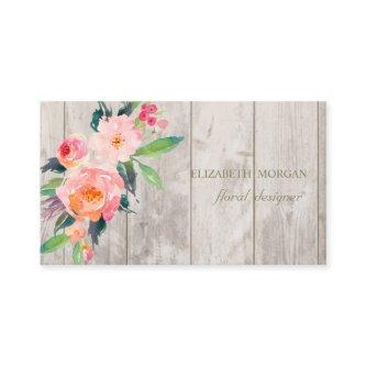 Romantic Professional  ,Flowers,Wood Texture