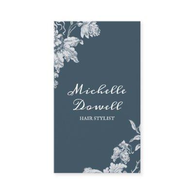 Romantic rustic floral print