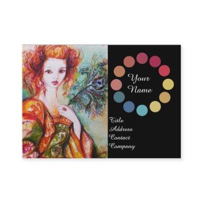 ROMANTIC WOMAN BEAUTY MAKE UP ARTIST COLOR PALETTE