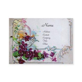 ROMANTICA Pansies,Violets,Winter Floral White