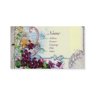 ROMANTICA Pansies,Violets,Winter Floral White