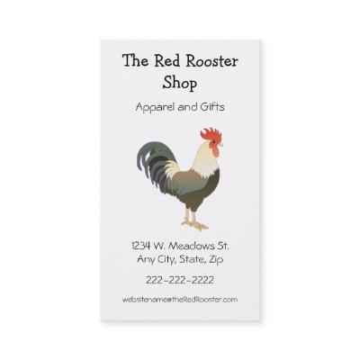 Rooster Simple Animal Country Theme Custom