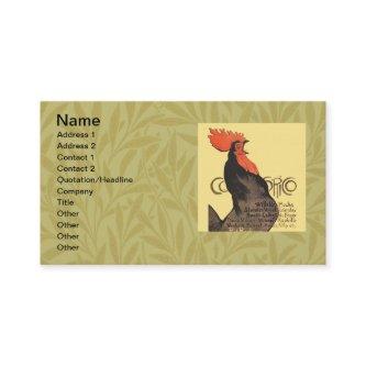 Rooster Steinlen Cocorico French Art
