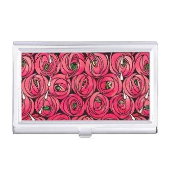 Rose Art Nouveau Rennie Macintosh Graphic  Holder