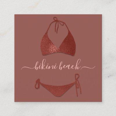 Rose  Bikini Lingerie Beach Costume Underwear Shop Square