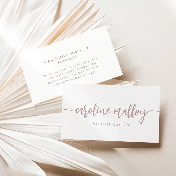 Rose Clay | Modern Signature Script