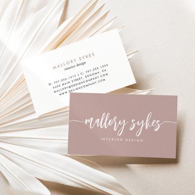 Rose Clay | Modern Signature Script