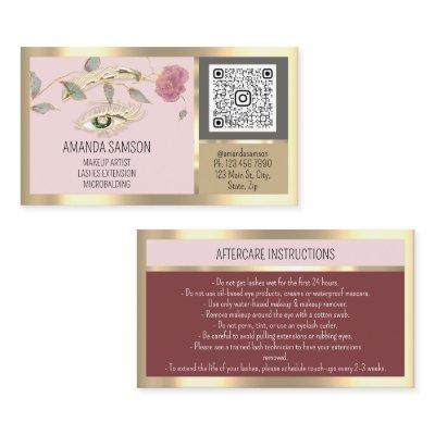 Rose Eyelash Microblade Qr Aftercare Instructions