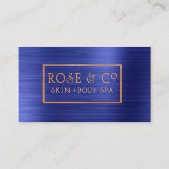 Rose Gold Blush Emerald Cobalt Blue Frame 4