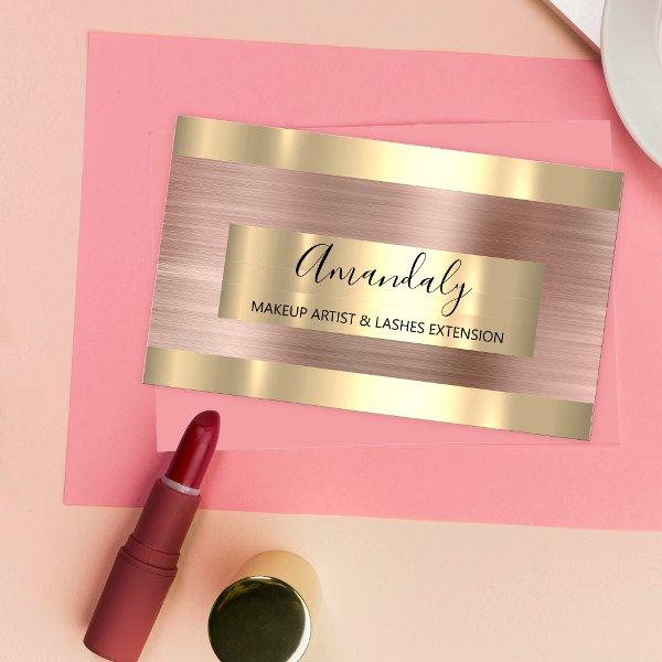 Rose Gold Frame Event Planner Brushed