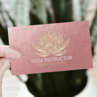 Rose Gold Lotus Yoga Meditation Reiki Instructor