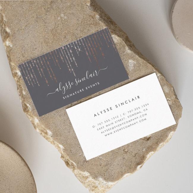 Rose Gold Marquee Signature