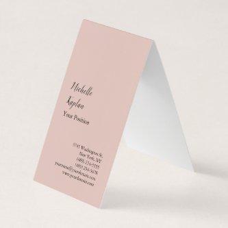 Rose Gold Modern Professional Exclusive