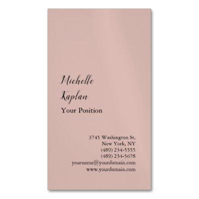 Rose Gold Modern Professional Exclusive  Magnet