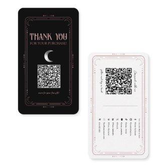Rose Gold Mystical Magic Occult Social Media QR