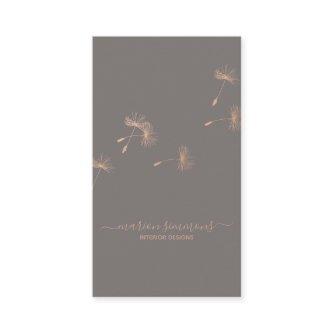 Rose Gold Signature Dandelion