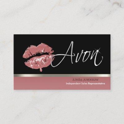 Rose Lipstick and Silver - Avon