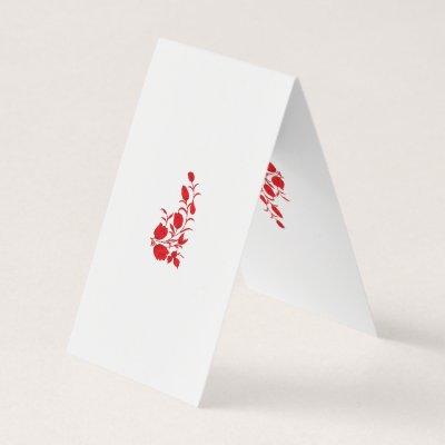 Rose Madder, Thunderbird floral design