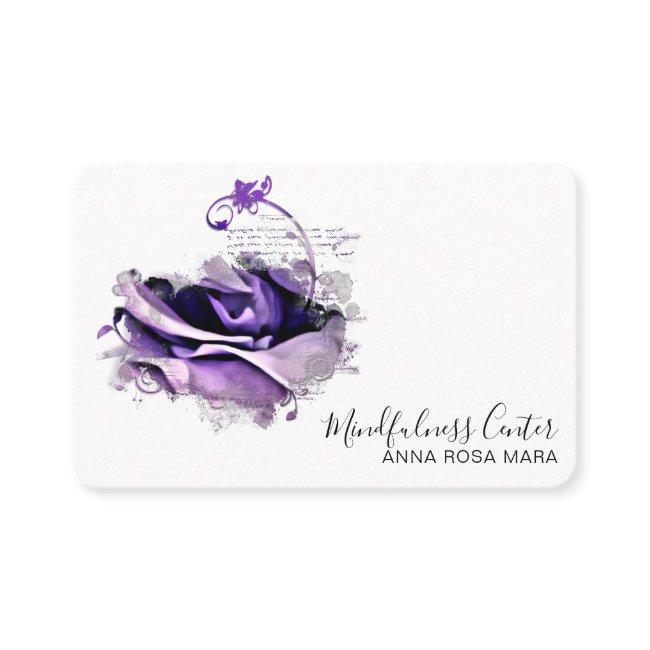 *~* ROSE Meditation QR Reiki Yoga Floral Flower