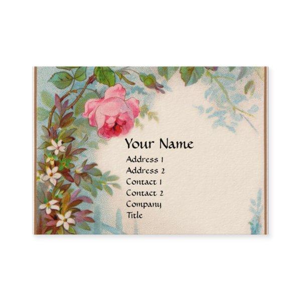 ROSES & JASMINES MONOGRAM GEM blue cream
