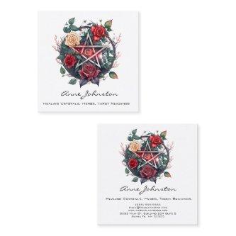 Roses Pentagram Square