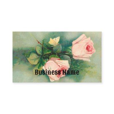Roses With Butterfly